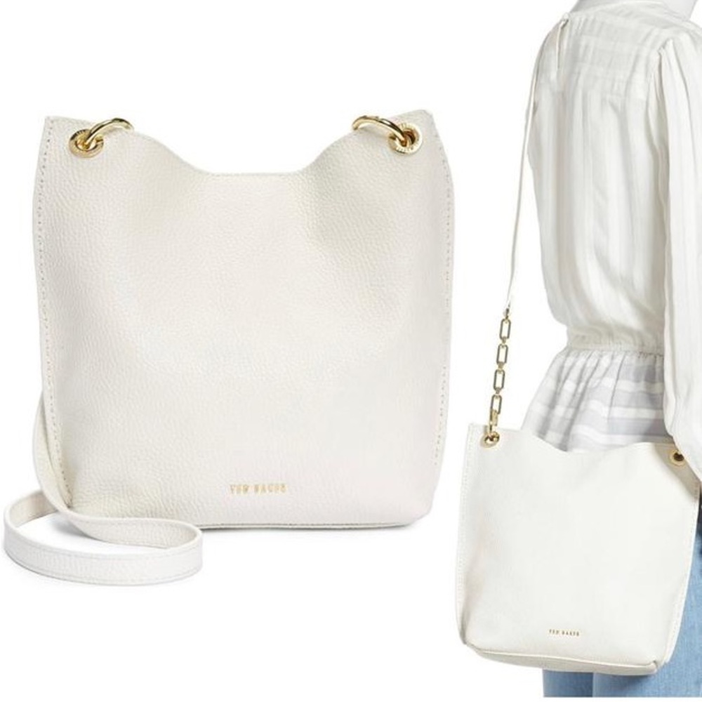 💯 Authentic Ted Baker London Mini Holiiee Leather Crossbody